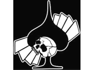  Skull Spade_ I N V_ G D G Decal Proportional