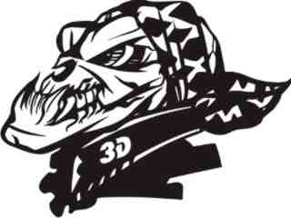  Skulls 1 3 6_ 3 D G Decal Proportional