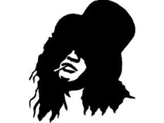  Slash Rock Band Decal Proportional