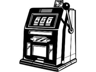 Slot Machine Decal Proportional