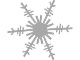  Snow Flake_ 0 7 Decal Proportional