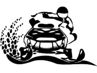  Snow Machine Decal Proportional