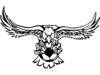  Soccer Falcon Eagle_ M B 1 Decal Proportional