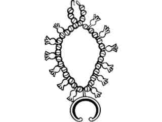  Southwest_ Squash Blossom Necklace_ 1 7 7_ V A 1 Decal Proportional