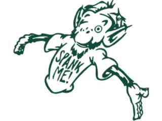  Spank Me Decal Proportional