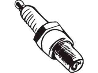  Spark Plug_ M M 1 Decal Proportional