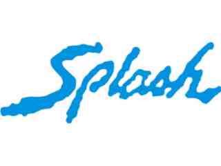  Splash Word Decal Proportional