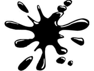  Splat Bubble Decal Proportional