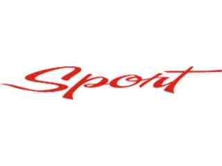  Sport Word 0 7 Decal Proportional