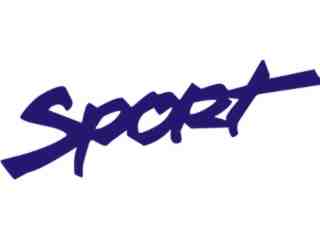 Sport Word 1 6 Decal Proportional