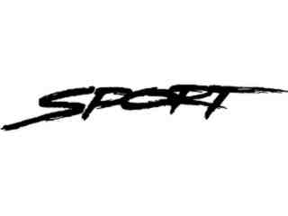  Sport Word 1 7 Decal Proportional
