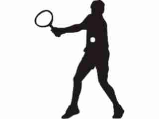  Sports Silhouettes_ 0 8 Decal Proportional