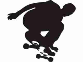  Sports Silhouettes_ 1 4 Decal Proportional