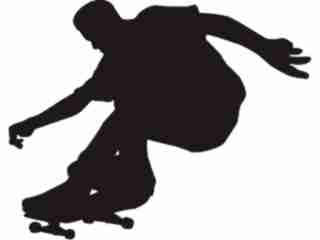  Sports Silhouettes_ 1 5 Decal Proportional