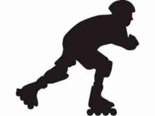  Sports Silhouettes_ 3 5 Decal Proportional