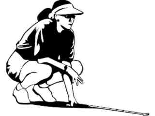  Sports_ Golf Woman 0 1 D R_ P A 1 Decal Proportional