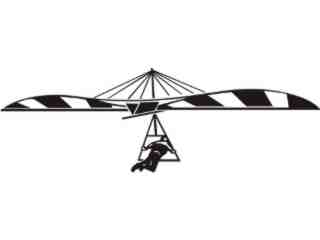  Sports_ Hang Glider_ P A 1 Decal Proportional