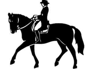  Sports_ Horseand Rider 0 2_ P A 1 Decal Proportional