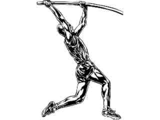  Sports_ Male Pole Vaulter M G_ P A 1_ D T L Decal Proportional