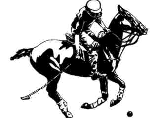  Sports_ Polo Player_ P A 1_ D T L Decal Proportional