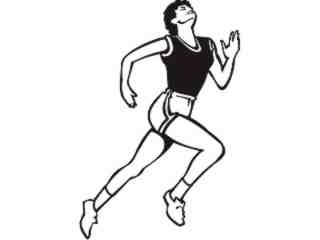  Sports_ Runner_ P A 1 Decal Proportional