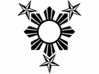  Star Cool Nautical Decal Proportional