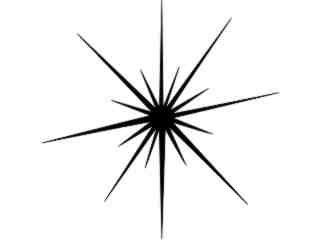  Starburst Decal Proportional