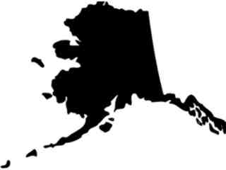  States_ Alaska Decal Proportional