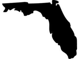 States_ Florida Decal Proportional