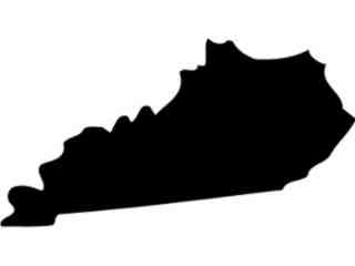  States_ Kentucky Decal Proportional