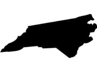  States_ North Carolina Decal Proportional