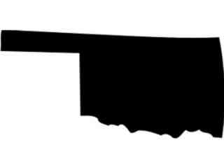  States_ Oklahoma Decal Proportional