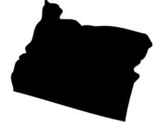  States_ Oregon Decal Proportional