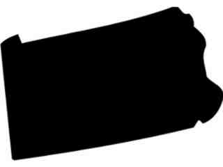  States_ Pennsylvania Decal Proportional