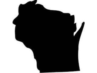  States_ Wisconsin Decal Proportional