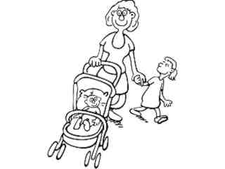  Strolling With Mom_ 0 5 2_ V A 1 Decal Proportional