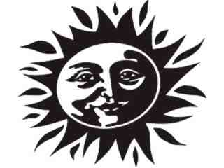  Sun Decal Proportional