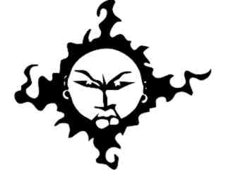  Sun God Decal Proportional