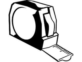  Tape Measure_ 1 4 8_ V A 1 Decal Proportional