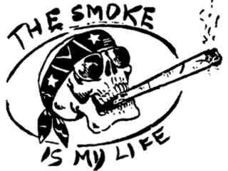  The Smokeismy Life Decal Proportional