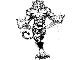  Tiger Claw Wall_ M B 1 Decal Proportional