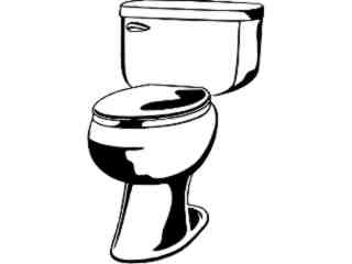  Toilet Decal Proportional