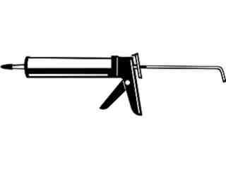  Tools_ Caulking Gun_ P A 1 Decal Proportional