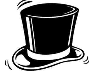  Top Hat Decal Proportional