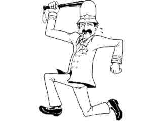  Trades Jobs_ Keystone Cop T G_ P A 1_ D T L Decal Proportional