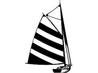  Transportation_ Sailboat 0 4_ P A 1 Decal Proportional