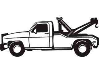  Transportation_ Tow Truck_ P A 1 Decal Proportional