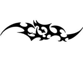  Tribal Graphic 1 Decal Proportional