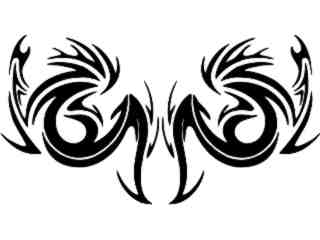  Tribal Graphic 3 Decal Proportional