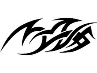  Tribal Graphic 7 Decal Proportional